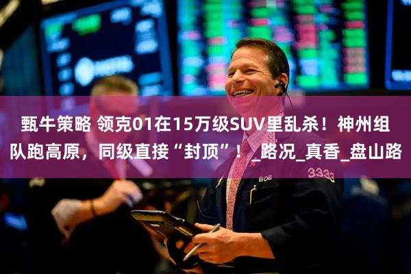 甄牛策略 领克01在15万级SUV里乱杀！神州组队跑高原，同级直接“封顶”！_路况_真香_盘山路